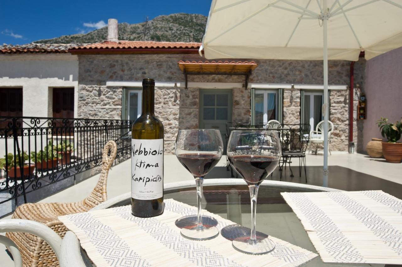 Guesthouse Simou With View 3 Bedrooms Arachova Exterior foto